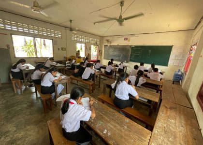 Facilitation of math tests in primary school across Lao PDR